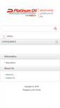 Mobile Screenshot of ehurtownia.platinumoil.eu