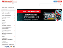 Tablet Screenshot of ehurtownia.platinumoil.eu